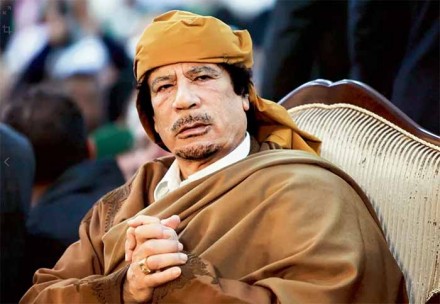  Президент Ливии Муаммар Каддаф
