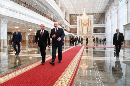 Путин в гостях у Лукашенко