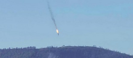 Турецкие военные сбили российский СУ-24