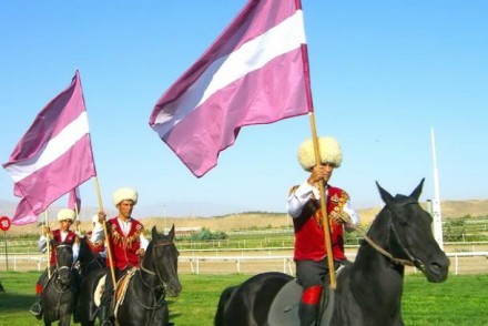 Латвийско-туркменская дружба – 2008