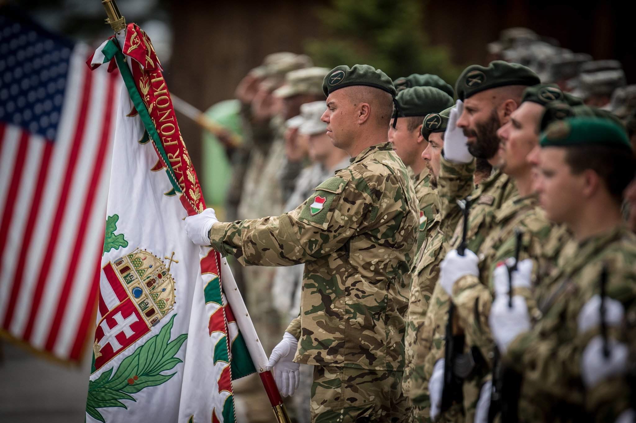 Венгрия НАТО. Ministers of Defense of Austria and Hungary.